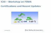 ICAI Workshop on FEMA Certifications and Recent Updatesbangaloreicai.org/images/icons/2014/backgroundmaterial/07-12-13.pdf · ICAI – Workshop on FEMA Certifications and Recent Updates