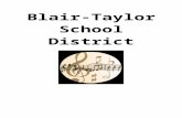 Blair-Taylor School District and 6th handbook.doc  · Web viewSo spread the word! Big things are happening in the Blair-Taylor Instrumental Music Program! ... and accessories. Percussionists