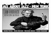 JAN GARBAREK - The New York City Jazz Record · 2010-10-29 · hundreds in attendance it was hard to imagine that a way won’t be found to keep the unique program alive. The tour