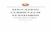 EDUCATION CURRICULUM STANDARDS · The importance of teaching physical education Physical education is an integral part of the total education of every child from kindergarten through