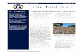 Old Blue- Homecoming - Open Computing Facilityucrc/O.B.Homecoming.pdf · Homecoming BBQ Before the Homecoming Rally kicks off the weekend at 8PM, join the Committee on Speiker Plaza