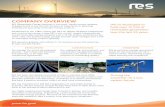 COMPANY OVERVIEW · 2017-11-15 · COMPANY OVERVIEW RES (Renewable Energy Systems) is a private, family owned company headquartered in the UK with 35 years of experience in planning,