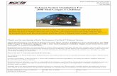 Exhaust System Installation For 2008 Mini Cooper S Clubman 2008 Mini Cooper S Clubman Thank you for