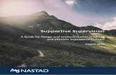 Supportive Supervision - NASTAD ... 6 I. SUPPORTIVE SUPERVISION: AN OVERVIEW What is Supportive Supervision?