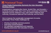 Three Peaks Partnership (formerly the Inter Mountain ... · Three Peaks Partnership (formerly the Inter Mountain Working Group) (organisations managing Ben Nevis, Scafell Pike, and