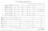 johnbmusichome.co.uk Choir /PDF's/Cantate...Cantate Domino (Spirited = ca. 144) (f) Tenor 1 For TTBB a cappella Duration: ca. 1:00 GIUSEPPE OTTAVIO PITONI (1657-1743) Edited and Arranged