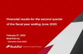 Financial results for 2Q FY2020 results_v1.pdf · Analytics Innovation Company ©BrainPad Inc. 4 - Receive orders and tackle projects according to the business challenges of each