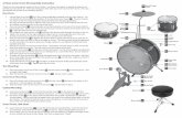 3-Piece Junior Drum Kit Assembly Instruction · 3-Piece Junior Drum Kit Assembly Instruction Thank you for choosing this quality set from Cecilio. Use these instructions as a guide