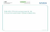 NHS Procurement & Commercial Standards · 2016-07-21 · 6 How to use the NHS Procurement & Commercial Standards The NHS Procurement & Commercial Standards are organised under six