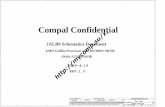 Compal Confidential -  · security classification compal secret data this sheet of engineering drawing is the proprietary property of compal electronics, inc. and contains confidential