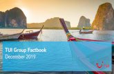 TUI Group Factbook...TUI’s updated dividend policy as part of the new capital allocation framework TUI GROUP | Factbook | December 2019 Dividend policy as of FY20+ (first payment