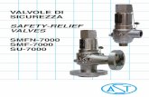 VALVOLE DI SICUREZZA SAFETY-RELIEF VALVES SMFN-7000 … · Body valve thicknesses to ASME B16.34. Threaded to ASME B1.20.1 or ISO 7/1. CE marking according to PED (Pressure Equipment