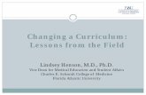Changing a Curriculum: Lessons from the Field Changing a Curriculum: Lessons from the Field Lindsey
