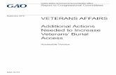 GAO-19-121, Accessible Version, Veterans affairs ...Conclusions\t24. Recommendation for Executive Action\t25. Agency Comments\t25. Appendix I: GAO Assessment of the National Cemetery