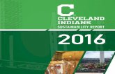 CLEVELAND INDIANS - MLB.commlb.mlb.com/cle/downloads/y2017/Sustainability_Report.pdfIndians front office and included all paper and cardboard products. Composting of organic waste