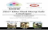 2011 Elite Stud Sheep - Elders Rural Services · elite stud sheep across three breeds 2017 Elite Stud Sheep Sale Catalogue. Agents:- Mr Gordon Wood 0408 813 215 Mr Tom Penna 0428