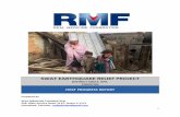 SWAT EARTHQUAKE RELIEF PROJECT · 2016-01-15 · 1 SWAT EARTHQUAKE RELIEF PROJECT DISTRICT SWAT, KPK, PAKISTAN FIRST PROGRESS REPORT Prepared by REAL MEDICINE FOUNDATION 328, Main