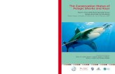 The Conservation Status of Pelagic Sharks and Rays · consensus throughout the SSG network prior to submission to the IUCN Red List of Threatened SpeciesTM. Overall, ... The Conservation