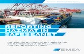 REPORTING HAZMAT IN SAFESEANET - European Maritime … · 2018-12-07 · International Maritime Solid Bulk Cargoes Code (IMSBC) (replacing BC code) - International Code for the Construction