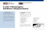 Chief Accident Investigator Late Changes before Departure · 2019-04-01 · Weight MTOW Lower weight FLAT RATED THRUST EGT LIMIT Higher TFLEX GIVEN ALTITUDE TMAX (Maximum Certified