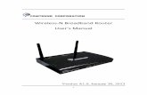 Wireless N Broadband Router User’s Manualcontent.etilize.com/User-Manual/1025187191.pdf · Chapter II: System and Network Setup 21 Installation Follow the instructions below to