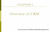 Overview of CRM - Walailak Universitymit.wu.ac.th/mit/images/editor/images/ch01_s.pdf · 2015-09-12 · The origins of CRM are in the concept of Relationship Marketing Relationship