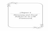 Chapter Chapter 4 44 Monetary Monetary a aand Fiscal nd ...shodhganga.inflibnet.ac.in/bitstream/10603/144090/11/11_chapter-4.pdf · Monetary and Fiscal Policies in IS-LM Framework
