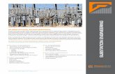 SUBSTATION ENGINEERINGcommissioning in various types of substation and switchyard projects. Our substation, project management and engineering teams complete custom designed projects