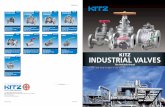 CAST STEEL BALL VALVE STAINLESS STEEL BALL VALVE · 2017-03-01 · We have a wide variety of products for your selection. KITZ INDUSTRIAL VALVES The Reliable Brand E-022=04 Printed