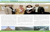 Issue 8, August 2016 Page | 1 India basks in glow of ...terrepolicycentre.com/old-site/NL-PDF/NewsleTERRE-Vol-8...Mrs. Sarojini Manohar from Kothrud adopted Kanchan Tree in memories