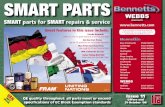 SMART PARTS · 2008-09-10 · SMART PARTS SMART parts for SMART repairs & service Issue 11 Offers end 31 October ’08 OE quality throughout: all parts meet or exceed speciﬁ cations