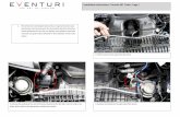 Installation Instructions : Porsche 991 Turbo : Page 1 · Installation Instructions : Porsche 991 Turbo: Page 4 13. Rotate the 2 drain tubes under the filter housings so that they