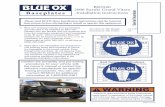 BX3520 2006 Suzuki Grand Vitara - Blue Ox · 2006 Suzuki Grand Vitara Installation Instructions BX3520 **BE SURE TO USE LOCTITE® RED ON ALL BOLTS BEFORE TIGHTENING. TIGHTEN ALL BOLTS