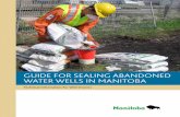 GUIDE FOR SEALING ABANDONED WATER WELLS IN MANITOBA · Water Wells in Manitoba The earliest recorded water wells in Manitoba were drilled during the late 1800s to provide water supplies