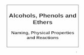 Alcohols, Phenols and Ethersskeatingscience.weebly.com/uploads/8/8/0/2/8802224/organic4alcohols_etc.pdf5 Naming Alcohols A carbon compound that contains an -OH (hydroxyl) group In