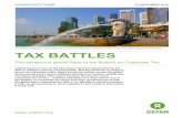 Tax Battles: The dangerous global race to the bottom on ... · corporate tax havens – extreme examples of a destructive race to the bottom on corporate tax which has seen governments