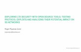 EXPLORING LTE SECURITY WITH OPEN-SOURCE TOOLS, …rogerpiquerasjover.net/LTE_5G_security_VATech.pdf · Rogue eNodeB REQUEST REJECT You will remove these restraints and leave this