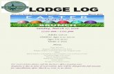 LODGE LOG - Blue Lake Springs, Californiaproperty in this months Lodge Log. It’s been a few months since we’ve had activity concerning the lawsuit filed against the Association.