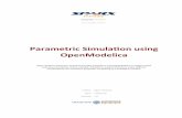 Parametric Simulation using OpenModelica · 2019-08-08 · Parametric Simulation using OpenModelica Sparx Systems Enterprise Architect provides integration with OpenModelica to support