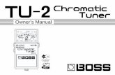 Owner’s Manualc3.zzounds.com/media/TU-2_e4-41522247b088ae1f154def95d0ed5815.pdf · AC adapter is used, you will be able to play for extended periods without worrying about battery