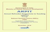 Annual Refresher Programme in Teachingnmtt.inflibnet.ac.in/Uploads/adminDoc/Annual Refresher...Linguistics, Methodology of Teaching Sanskrit, Effective Creations and Innovative Researches