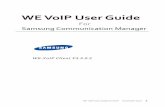 WE VoIP User Guides7d2.scene7.com/is/content/SamsungUS/b2b/resource/2014/... · 2019-04-11 · Do Not Disturb You can turn the Do Not Disturb function on, ... Supported devices Galaxy
