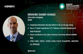 IBRAHIM SAMIR HAMAD · 50 Shades of Industrial Controls Systems Security Controls Ibrahim Samir Hamad CISO Oil and Gas CISA ®, CISM , CRISC ®, CISSP , CSSA , ITIL V3 Found/PPO ,
