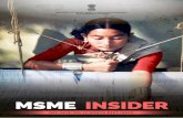 MSME INSIDER - MSME-DI Imphalmsme-diimphal.gov.in/wp-content/uploads/2019/01/Newsletter-December-english.pdfexpos at NorthEast, Mumbai, Bengaluru, Chennai and so on. Now, she leads