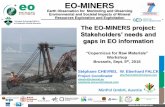 EO-MINERS - Copernicus · 2019-07-25 · • AngloCoal, South Africa • BGS - British Geological Survey, UK • BRGM - Bureau de Recherches Géologique et Minières, France • CGS