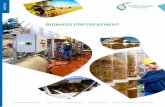 BIOMASS PRETREATMENT · biocatalyst (see fermentation brochure) ∂ A variety of downstream purification equipment to purify the product of interest from the reaction mixture (see
