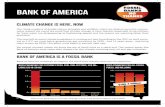 bank of america Bank... · Bank of America must cease their support for the climate-wrecking coal, oil, and gas industries. Bank of america is a Fossil Bank Bank of America continues