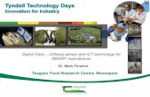Digital Dairy Utilising sensor and ICT technology for SMART manufacture · 2019-06-25 · Components of Digital Dairy for ‘SMART manufacture’ • Link genetic make-up of animals,