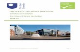 LINCOLN COLLEGE HIGHER EDUCATION COURSE ......Handbook for OU Validated Provision 2018/19 Page 4 COURSE DELIVERY 2. Welcome I would like to welcome you to Lincoln College, and to thank