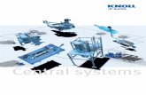 Central systems - knoll-mb.de · • Electrical design (EPLAN, ELCAD) • Programming the PLC control systems and visualisation systems (Siemens, Rockwell, Bosch, Schneider, etc.)